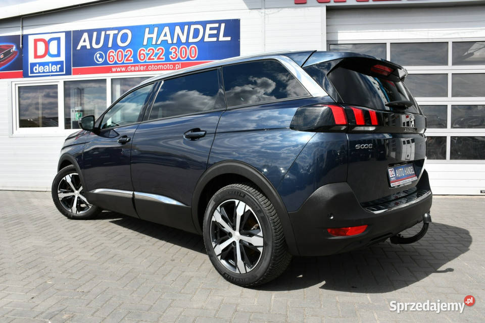 Peugeot 5008 12i 7osób 100 bezwypadkowy Panorama gniazdo USB lubelskie Hrubieszów