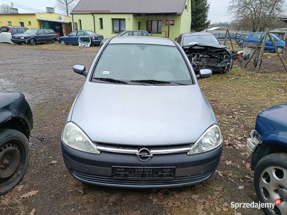 Opel Corsa C 10 43 kW 2002 r dawca części Szklarka Myślniewska