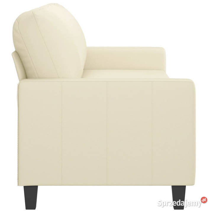 3osobowa sofa kremowa 180 sztuczna skóra Warszawa