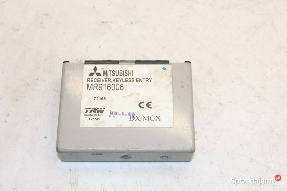 MITSUBISHI CARISMA STEROWNIK CENTRALNEGO ZAMKA centralne zamki Prochowice
