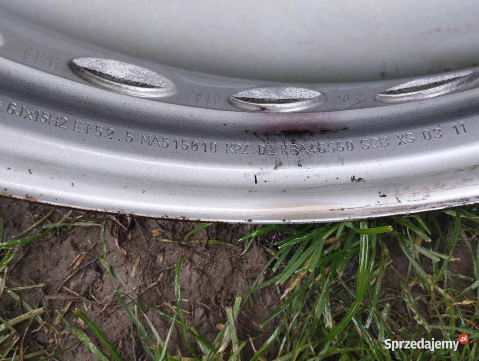 Felgi stalowe 5x1143 15 6J ET 525 Mazda Czerwińsk nad Wisłą