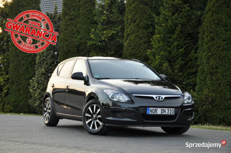 Hyundai i30 14i109LiftCzarnyKlimatyzacjaWekurI Hatchback Ostrów Mazowiecka