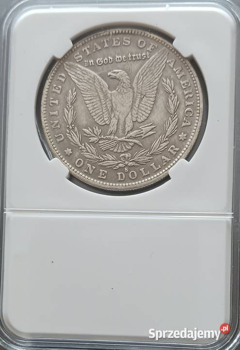 1 Dolar USA 1901 r Morgan men S Slab Kopia wielkopolskie Konin sprzedam
