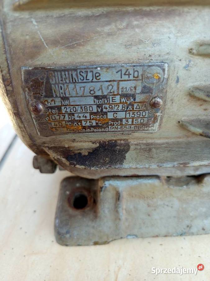 Silnik elektryczny 11kw 230380v sprzedam