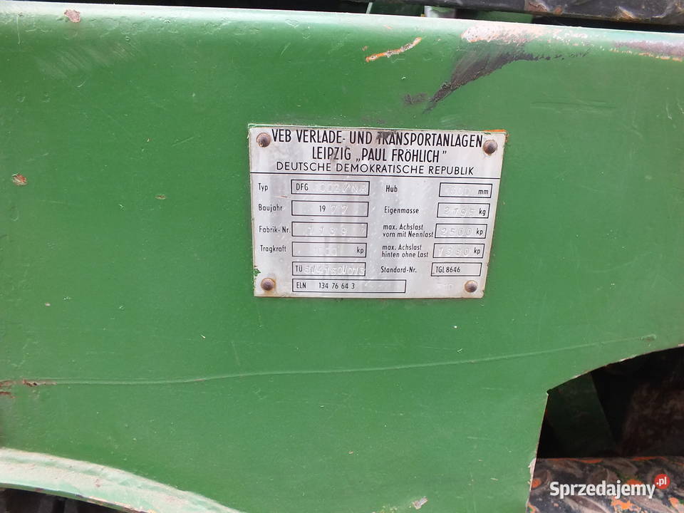 Wózek Widłowy John Deere Sprawny Kurier ŚLĄSK Wózki widłowe Golasowice