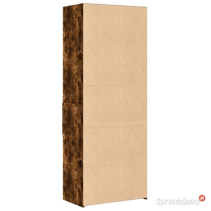 Wysoka szafka przydymiony dąb 70x425x185 Warszawa