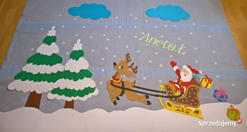 Dekoracje na Boże Narodzenie z brystolu Ryki