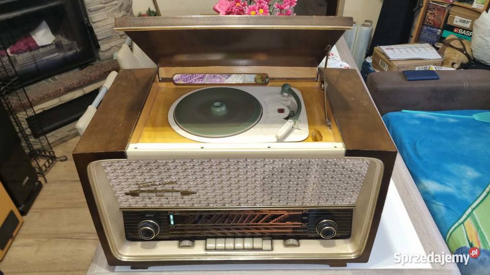 Radio lampowe Neckermann Tonmeister Ph Art 10250 Radioodtwarzacze Warta