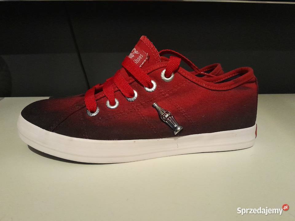 trampki buty damskie cocacoli snickersy trampki Obuwie sportowe sprzedam