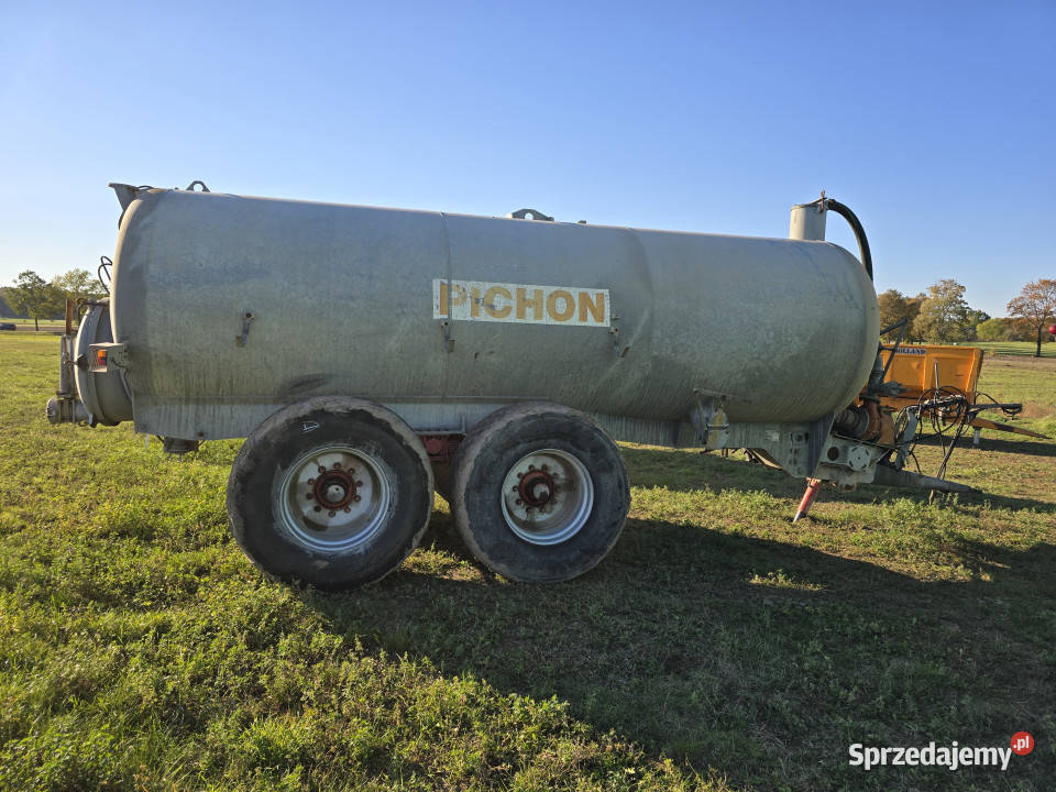 Wóz asenizacyjny PICHON TL15 15 000 L otwierany nieuszkodzony