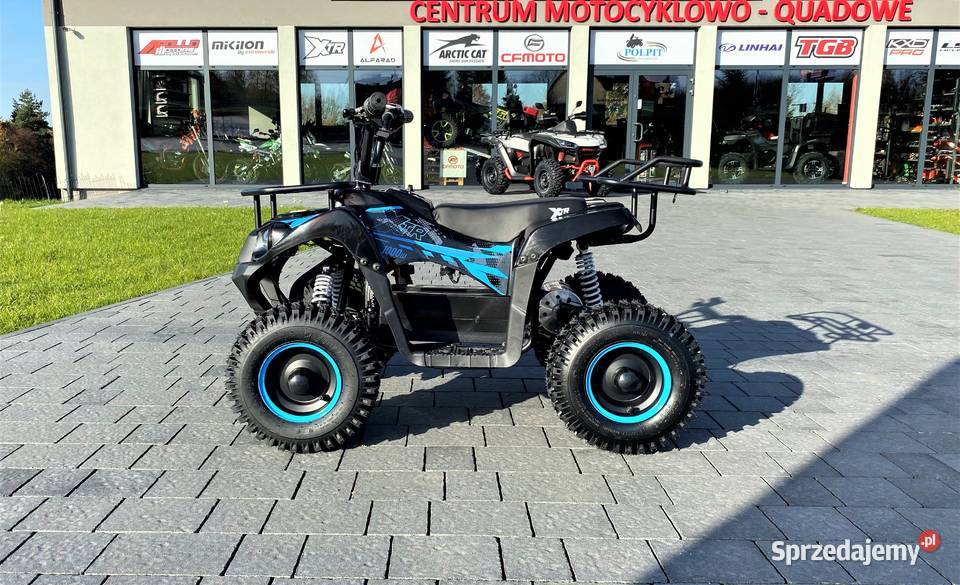 MINI QUAD XTR M9E6 1000W CZARNONIEBIESKI 1km Pozostałe Kraków