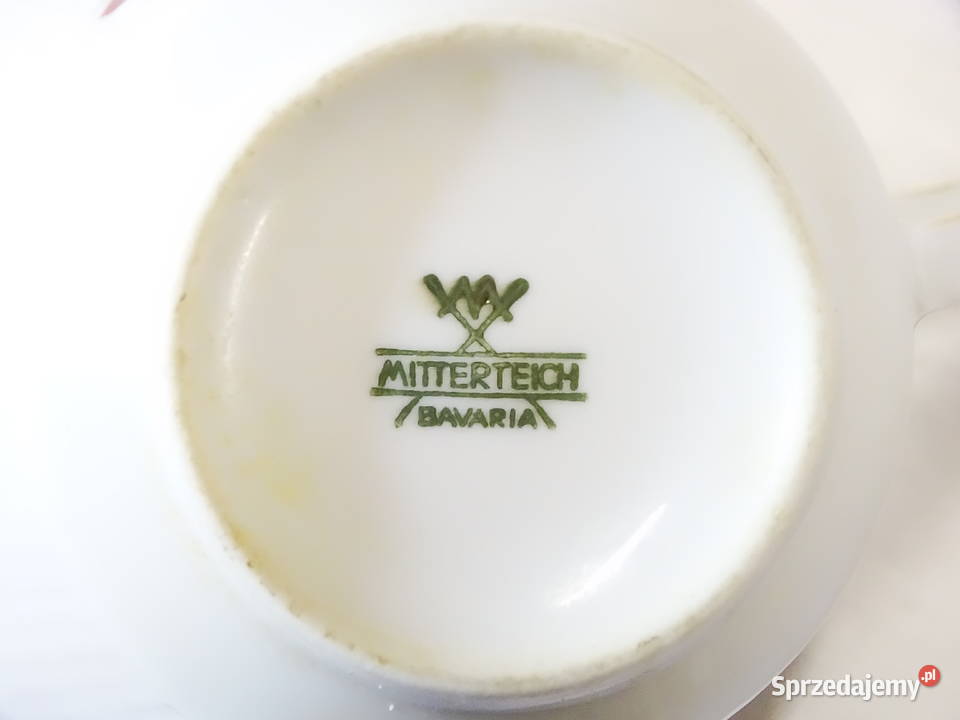 Zestaw porcelany Mitterteich Bavaria elegancki Biłgoraj