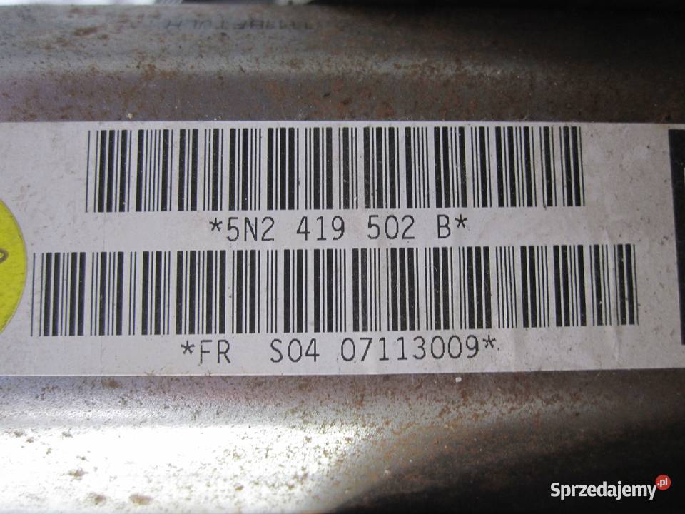 VOLKSWAGEN TIGUAN 5N 08r kolumna kierownicza