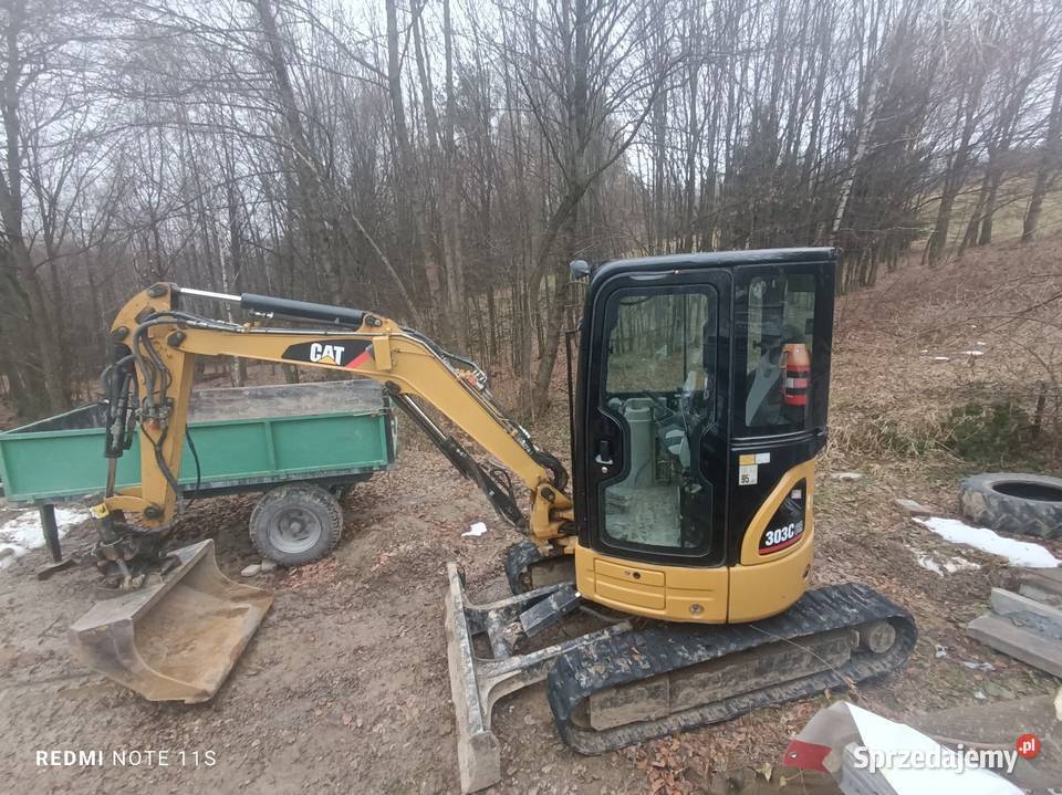 Mini koparka car 303CR Strzyżów sprzedam