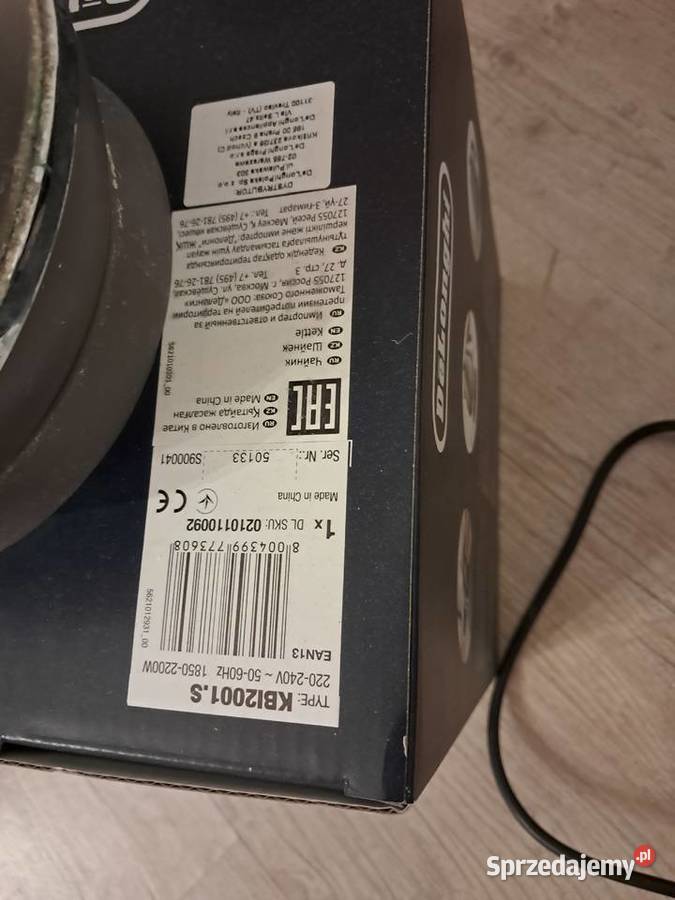 Parowar philips i czajnik delonghi