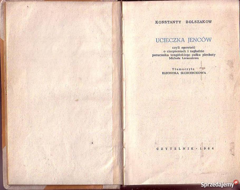 0240 UCIECZKA JEŃCÓW CZYLI OPOWIEŚĆ O Czyrna