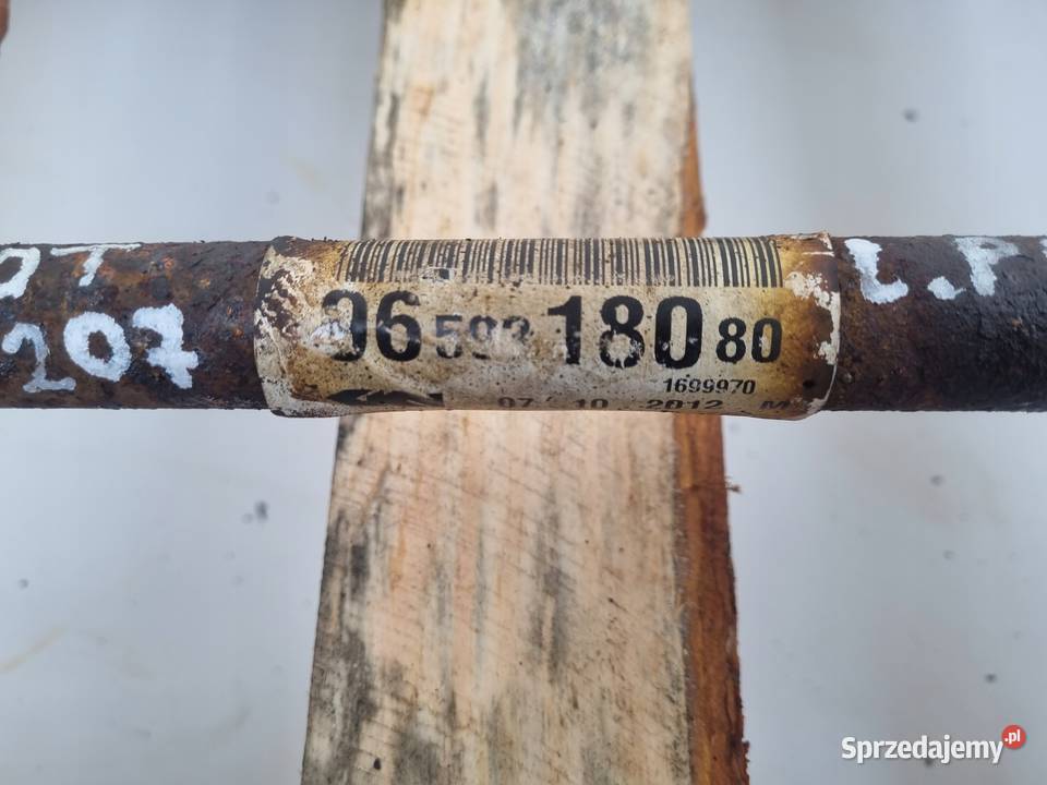 Peugeot 207 14 HDI PRZEDNIA LEWA lewy przód Rudka