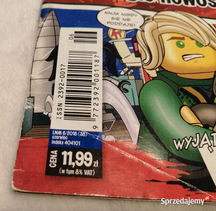Lego Ninjago 62018 38 Książeczki dzieci czaso Rok wydania 2018 Czeladź