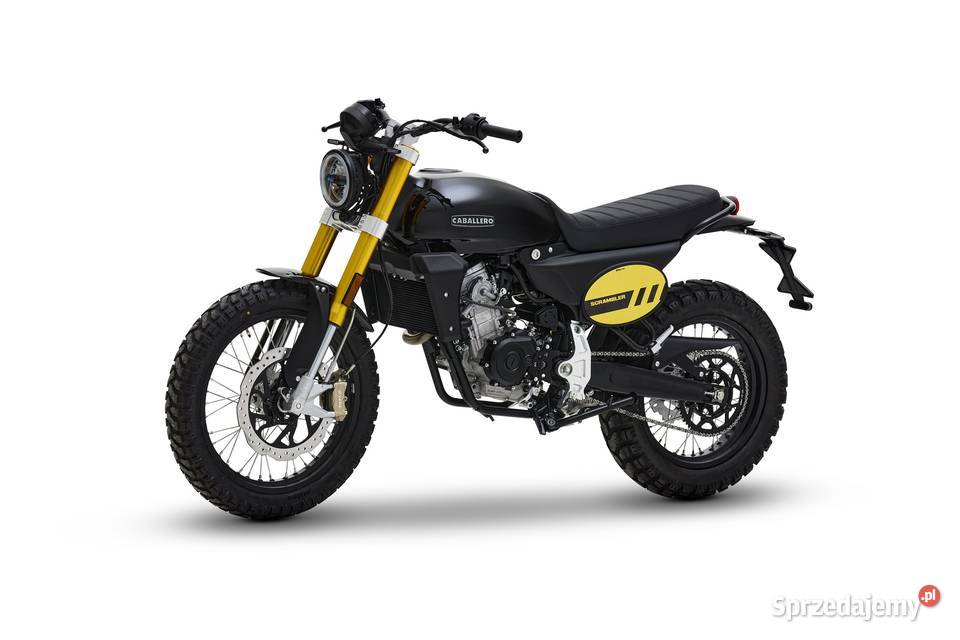 Fantic Caballero 125 Scrambler czerwony zachodniopomorskie Szczecin sprzedam