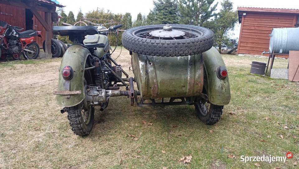 M72 CCCP 1953 1954 Zarejstrowane wał Kardana Nowe Hołowczyce