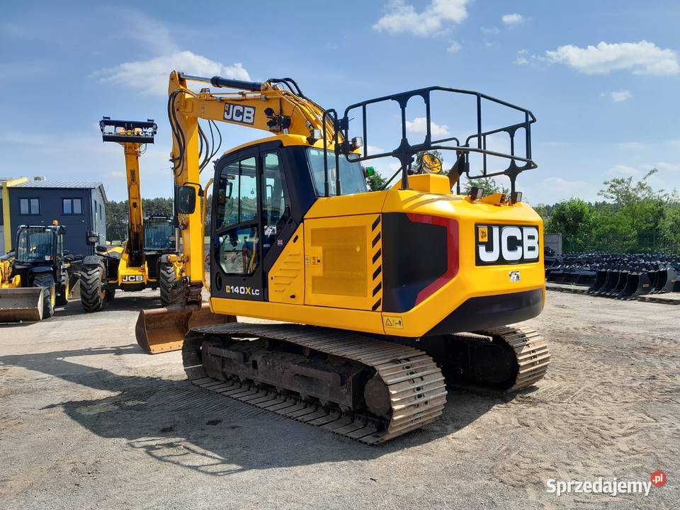 JCB 140X 2019R KOPARKA GĄSIENICOWA 141X JS 145 Krotoszyn
