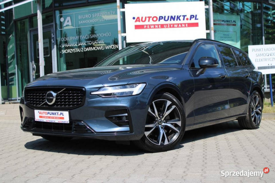 Volvo V60 2022r GWARANCJA FV23 IWŁ ASO NAVI El 80995km Chorzów sprzedam