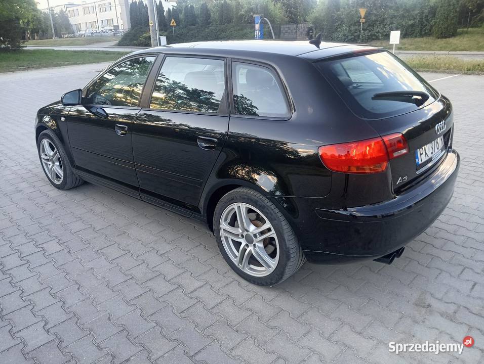 Sprzedam Audi A3 8P czarny Paniewo