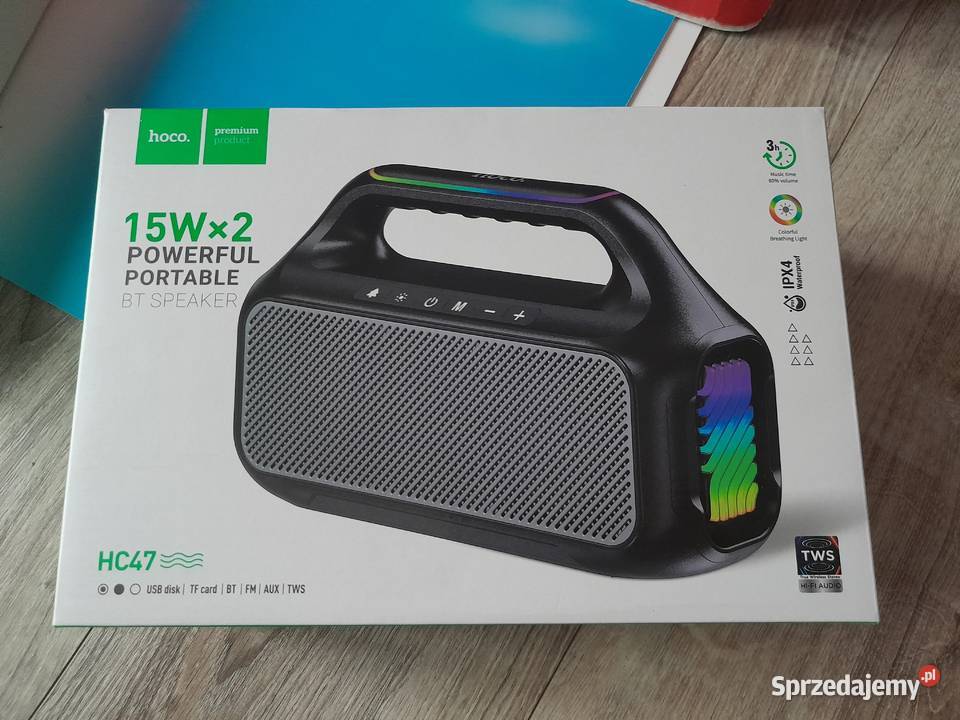Przenośny głośnik Hoco HC47 Delight Bluetooth Wieliczka