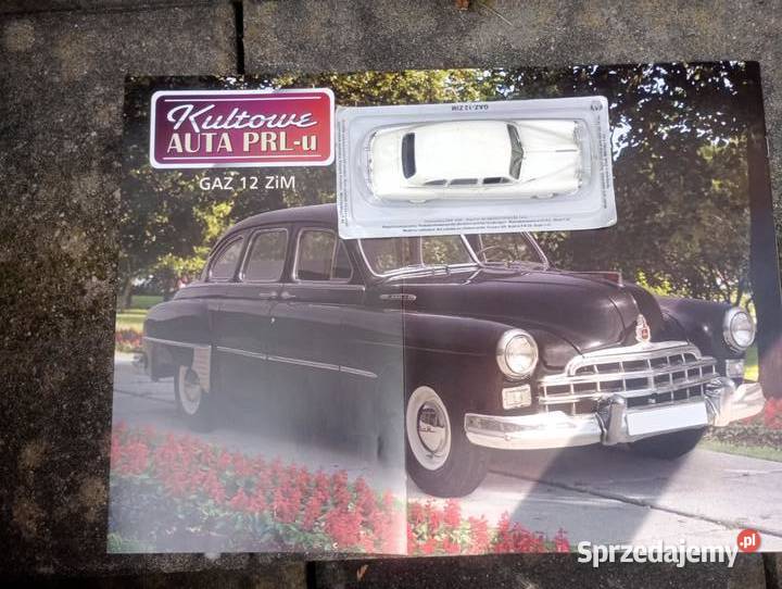 GAZ 12 ZIM kultowe auta PRL 143 model Deagostini Modelarstwo sprzedam