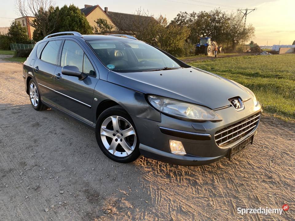 Peugeot 407 SW 30benzyna 211 Skóra Panorama wielkopolskie Krobia