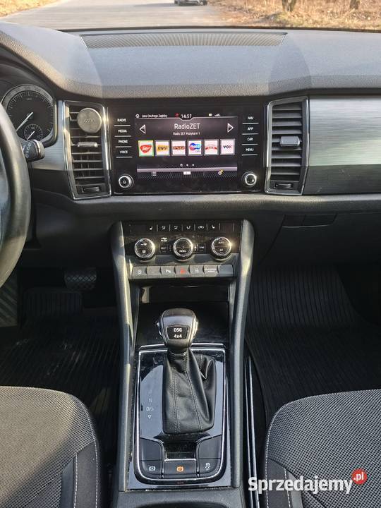 Piękna SKODA KODIAQ 20b 4x4 automat KAMERA navi ogranicznik prędkości Kodiaq Łódź