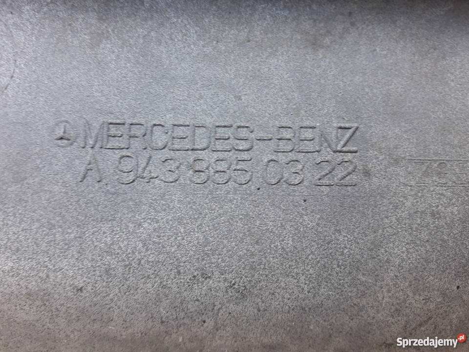 MERCEDES ACTROS 1840 MASKOWNICA ZDERZAKA ciężarowe śląskie Częstochowa