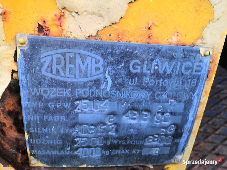 wózek widłowy gpw perkins 3p terenowy Motoryzacja Chełm sprzedam