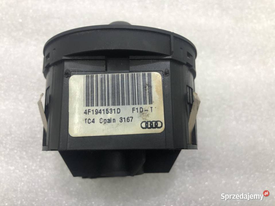 WŁĄCZNIK ŚWIATEŁ AUDI Q7 4L 0515 4F1941531D Panele sterowania, przełączniki