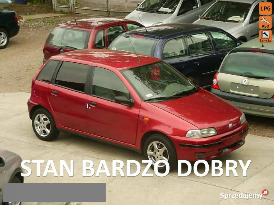 Fiat Punto SX70BEZWYPADKOWYkrajowy 1właściciel ABS sprzedam