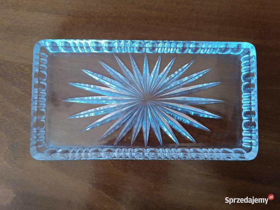 5 x kryształ szlifowany VINTAGE PRL Stan