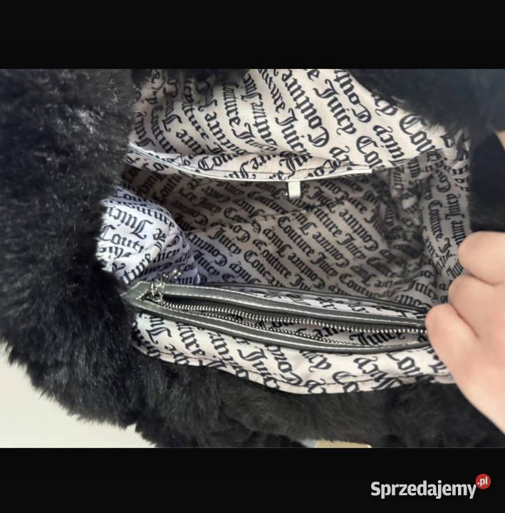 Juicy Couture torebka czarny mazowieckie