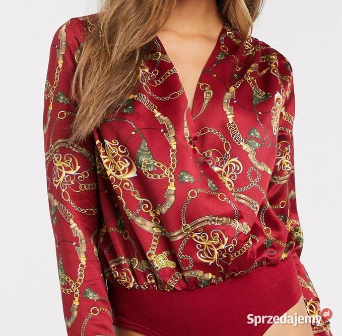 BRAVE SOUL BORDOWE BODY WYSOKICH PRINT 38 M wielkopolskie Kalisz sprzedam