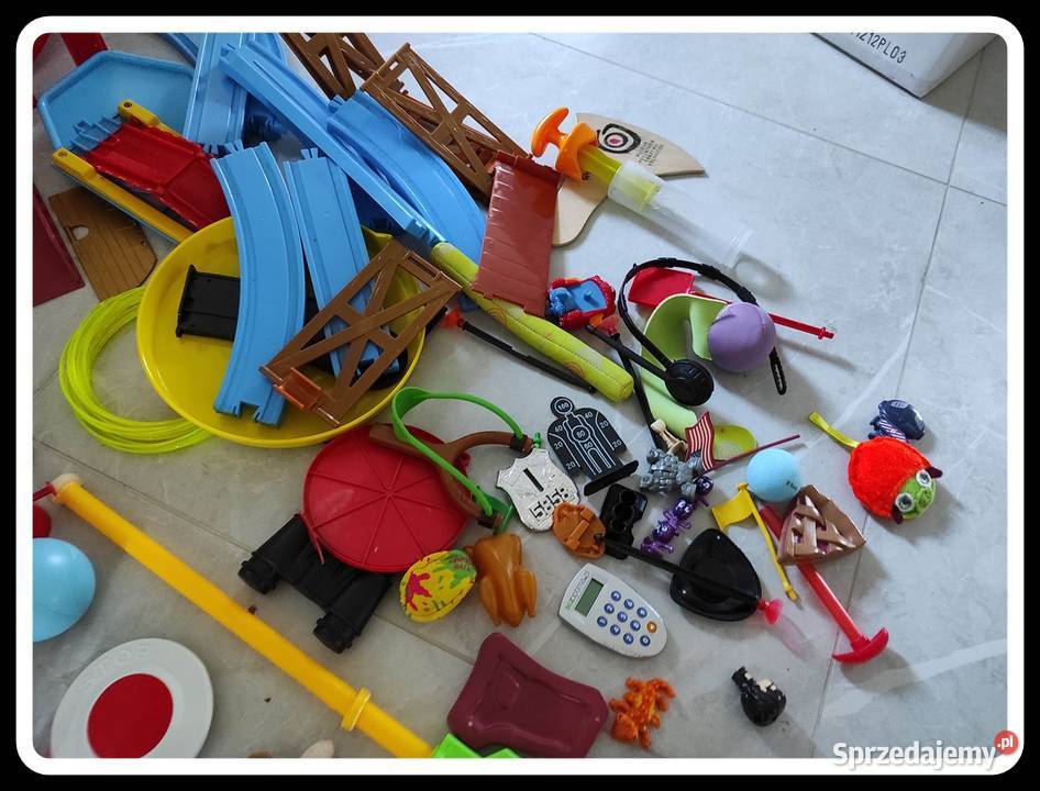 Duży zestaw zabawek MIX przedszkolaka mazowieckie