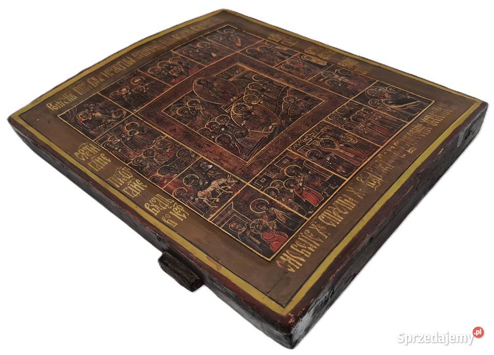 Ikona Prazdniki 0379 Malarstwo Warszawa