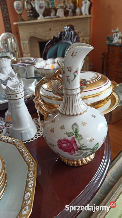 Amfora Porcelanowy wazon Z różą Syg V 253 pomorskie Gdańsk sprzedam