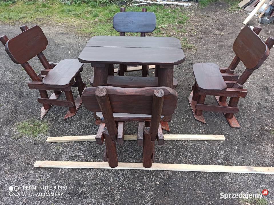 Meble ogrodowe barowe biesiadne do karczmy Dom i Ogród