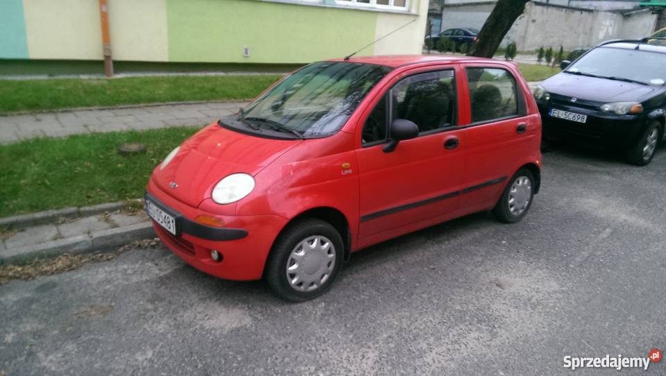 Daewoo Matiz czerwony bezwypadkowy zadbany 2 x gniazdo USB Matiz sprzedam
