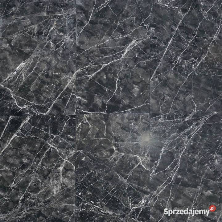 Płytki Marmur Tempesta Nera szlifowany 61x406x12 pomorskie
