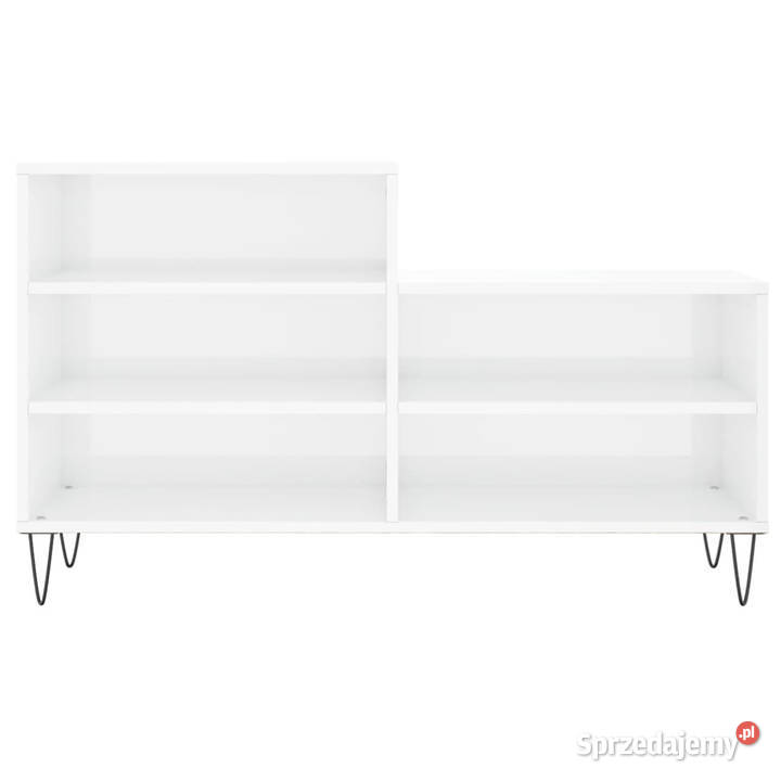 Szafka na buty wysoki połysk biała 102x36x60 Warszawa
