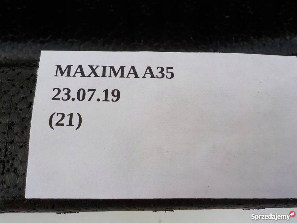 ABSORBER ZDERZAKA PRZÓD PIANKA NISSAN MAXIMA A35 osobowe Nowy Tomyśl