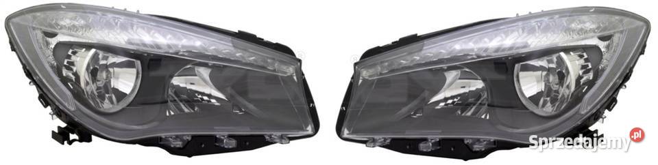 Mercedes C117 1319 Reflektor przedni lampa Lampy przednie Łódź