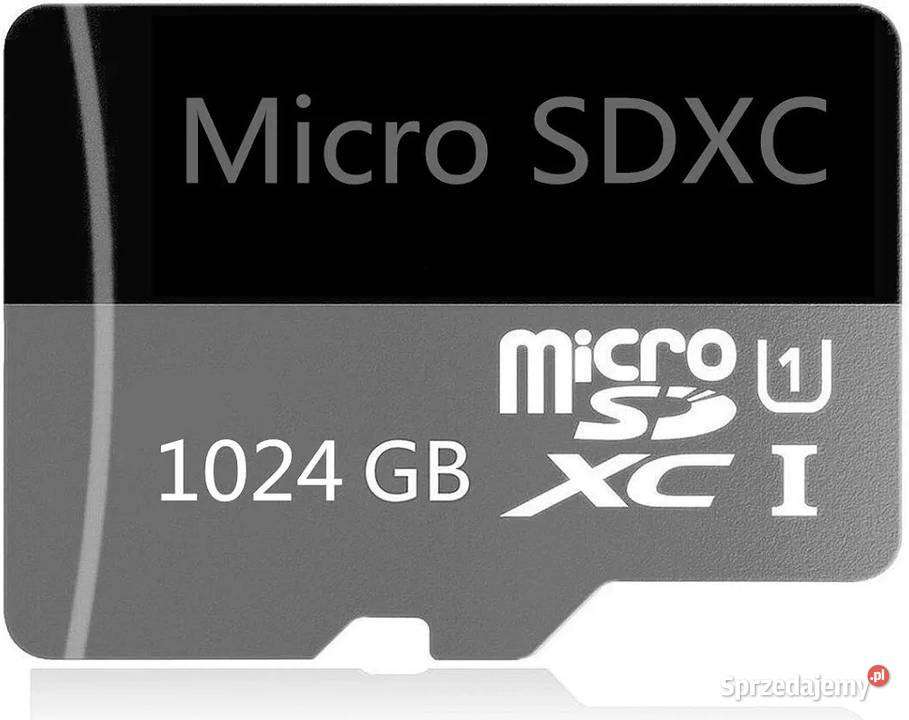 Karta pamięci Gentai microSD 1024GB adapter Pojemność 8 GB i więcej Wytrzyszczki sprzedam