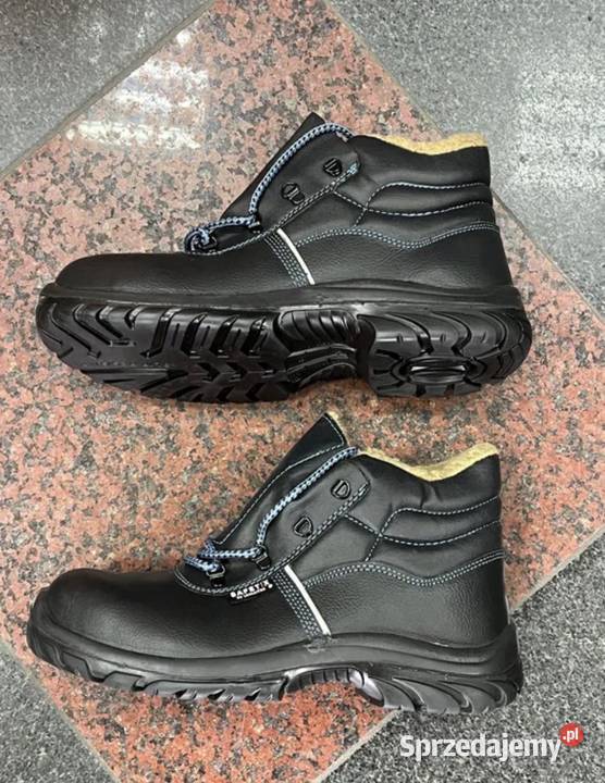 Buty robocze skórzane ocieplane z wkładką Pozostałe