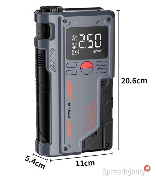 Jump Starter z kompresorem Suitu 20000mAh 150PSI Kraków
